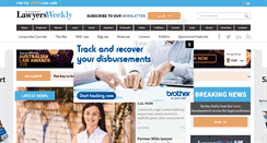 Desktop Screenshot of lawyersweekly.com.au